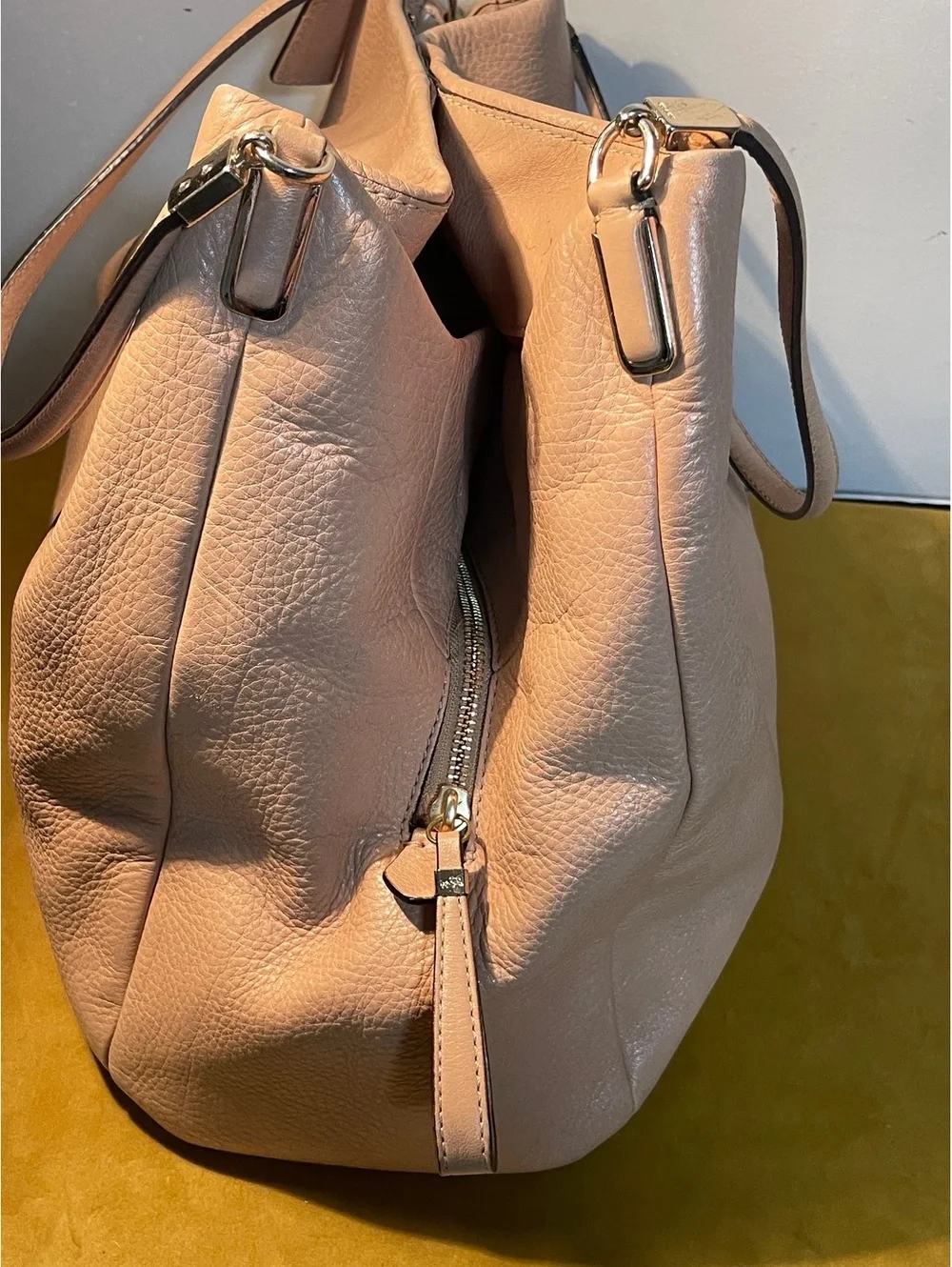 Coach Madison Phoebe 24621 Pebbled Leather Shoulder Bag
